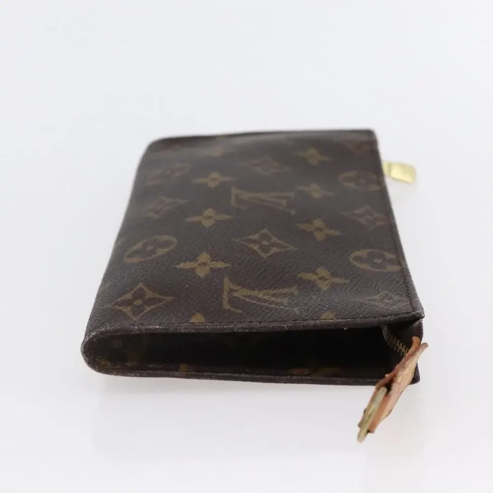 Louis Vuitton Monogram Bucket GM Accessory Pouch Brown